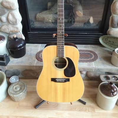 Vintage Montaya Acoustic Guitar Nice! image 1
