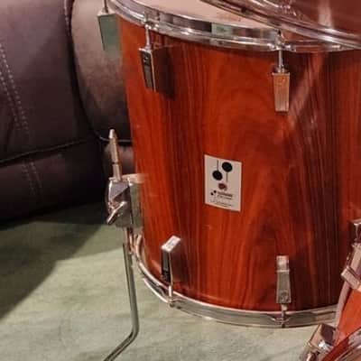 Sonor Phonic Rosewood Veneer 16x16 Floor Tom image 1