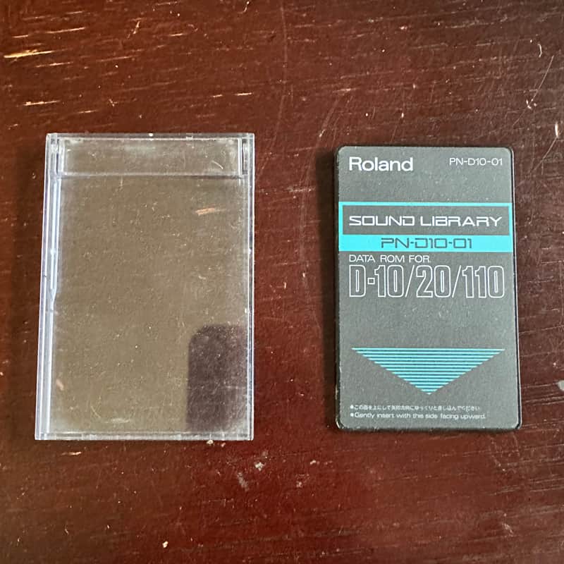 Roland PN-D10-01 ROM Voice Card for D-10 / D-20 / D-110 image 1