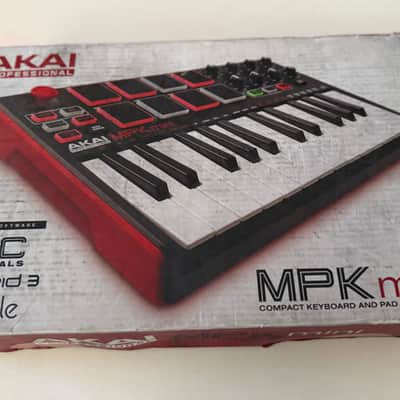 Akai MPK Mini MKIII 25-Key MIDI Controller 2020 - Present - Gray image 2