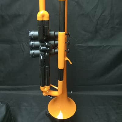 pBone pTrumpet Plastic Trumpet #1 - Orange image 1