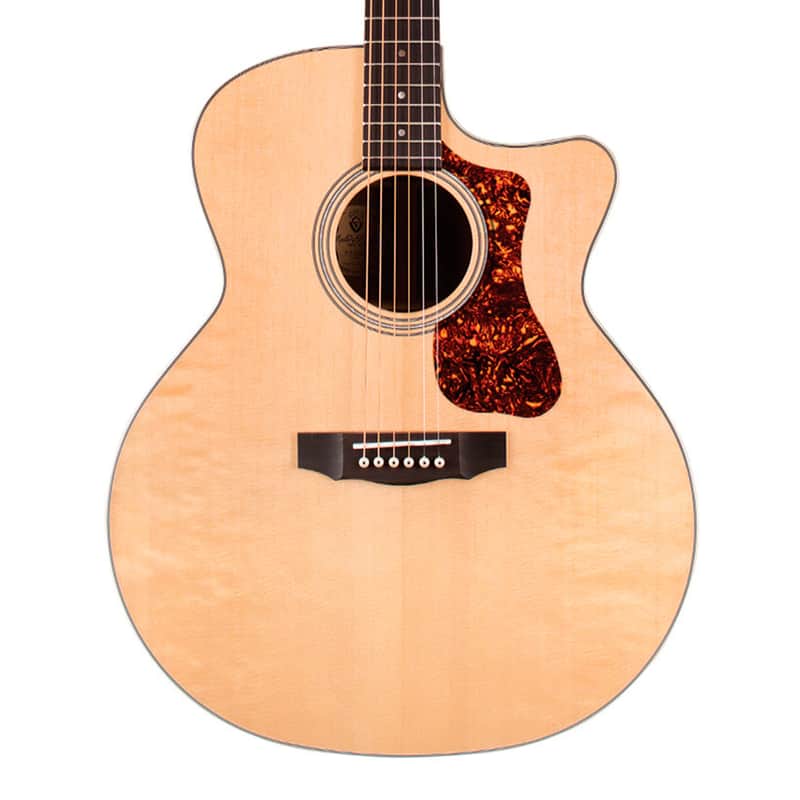 Guild F-150CE Jumbo Cutaway Acoustic/Electric Guitar - Natural image 1