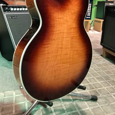 Guitarra de caja Fujigen FGN Masterfield Jazz HH Jazz Burst image 18