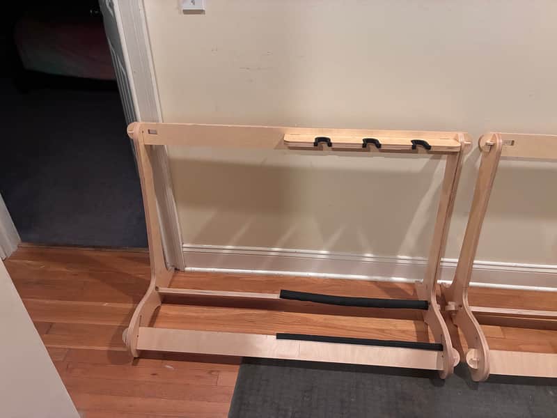 A&S VersaRack multi Guitar rack  2025 - Natural with rail kit! image 1