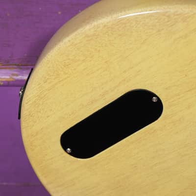 1956 Gibson Les Paul Jr TV Yellow Electric Guitar (Refinished) (VIDEO! Fresh Work, Ready) image 14