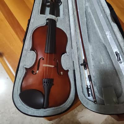 Streichinstrumente O.M. Monnich 4/4 Size Violin with Hard Case and Bow image 2