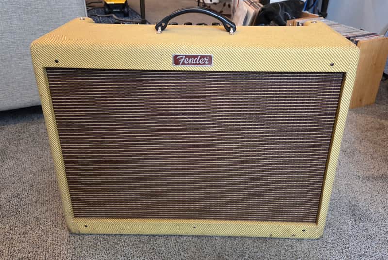 Fender Blues Deluxe Reissue 2-Channel 40-Watt 1x12" Guitar Combo 2013 - Tweed image 1