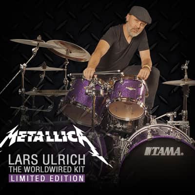 Tama  MA62BDZS-DPP Lars Ulrich Signature Worldwired Drum Kit Deeper Purple image 3