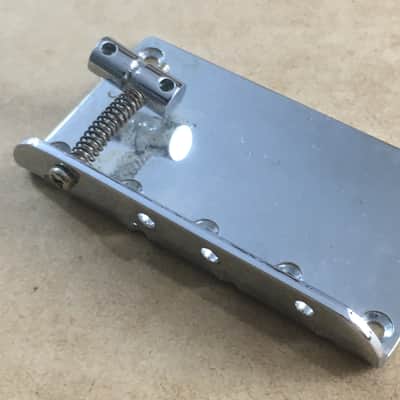 Electric Bass Guitar Fender Precision Bass Bridge Plate Chrome PB Mystery Chrome Jazz Bass image 4