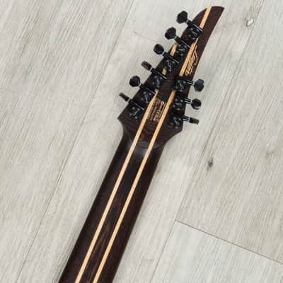 Legator N9F Ninja Multi-Scale 9-String Guitar, Figured Maple Top, Purple image 9
