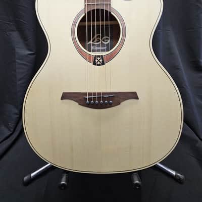 LÂG - Tramontane T70ACE NAT - Auditorium Cutaway Electric Acoustic - Natural Woodgrain 2026 image 9