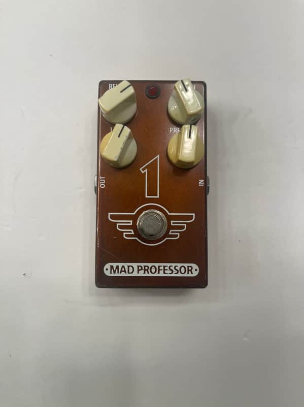 Mad Professor 1 Distortion / Reverb Brown Sound Guitar Effect Pedal image 1