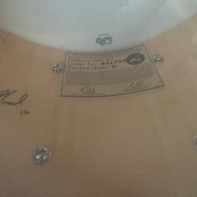 Neil Peart “Hockey Night in Canada” snare drum image 6