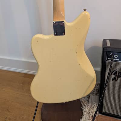 Upgraded Fender Vintera JazzMaster (SD Antiquity, Pro relic, Ebony board) image 6