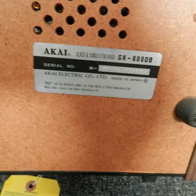 Akai GX-600DB Reel to Reel Tape Recorder used Serviced for Sale image 10