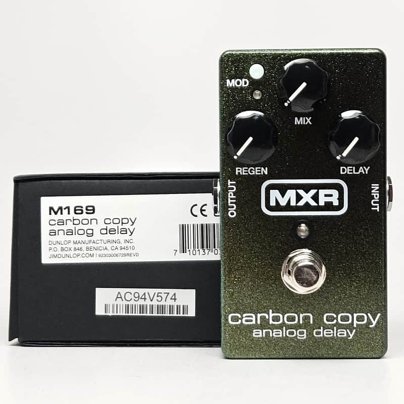 MXR M169 Carbon Copy Analog Delay