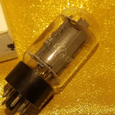 G.E Matched Pair (2) 7581A KT66 premium tNOS AT1000 TESTED Vacuum Tubes tight match 35 Watt 6L6 Beam Power Tetrode (like 6L6GC) 1960-1975 image 9