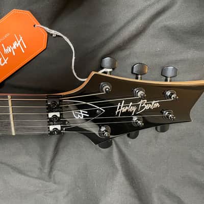 Harley Benton R-456 FR BK 2025 Black w/ Vibrato Bar image 7