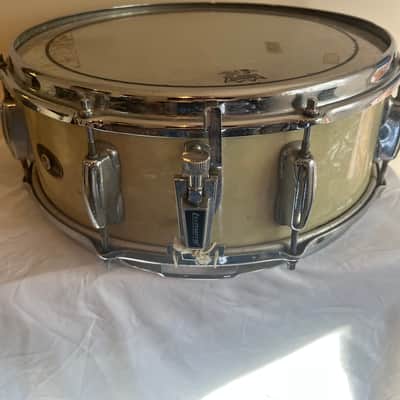 Slingerland Radio King 1950s 1960s  - Marine Pearl White image 5