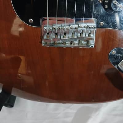 Fender Stratocaster with 3-Bolt Neck, Maple Fretboard 1973 - 1977 - Walnut (Mocha) image 3