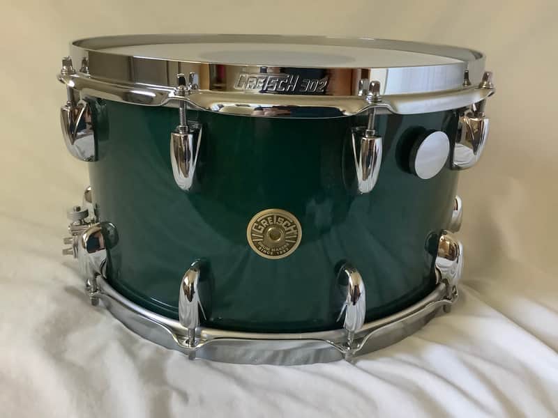 Gretsch 8x14" Broadkaster Snare Drum - Cadillac Green image 1
