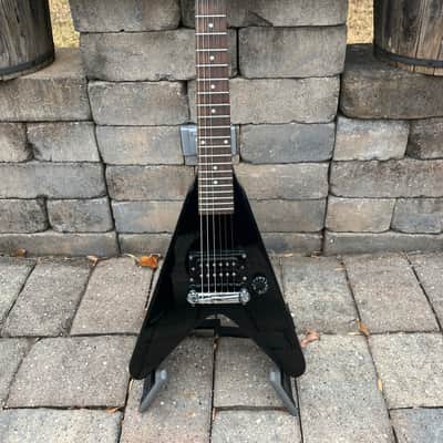 Epiphone Mini Black Flying V Electric Guitar Epiphone image 1