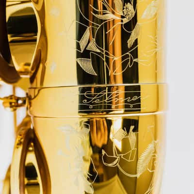 Demo Selmer Paris Supreme Professional Alto Saxophone - Gold Lacquer image 9
