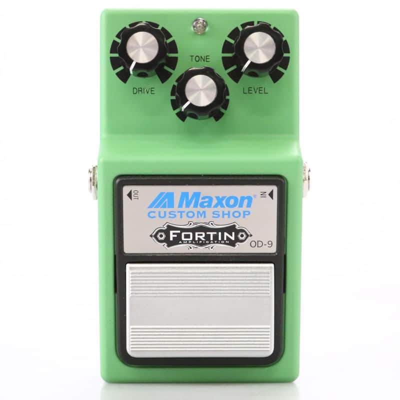 Maxon OD-9 Fortin Modded FAOD-9 Overdrive Guitar Effects Pedal