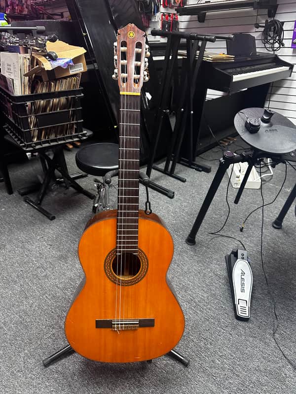 Yamaha G-85A Acoustic Guitar Natural Made In Japan image 1