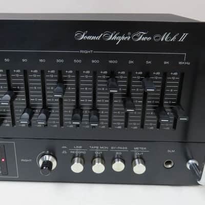 ADC SOUND SHAPER TWO MKll SS-2 MARK II STEREO GRAPHIC EQUALIZER 12 BAND EQ A+ image 4