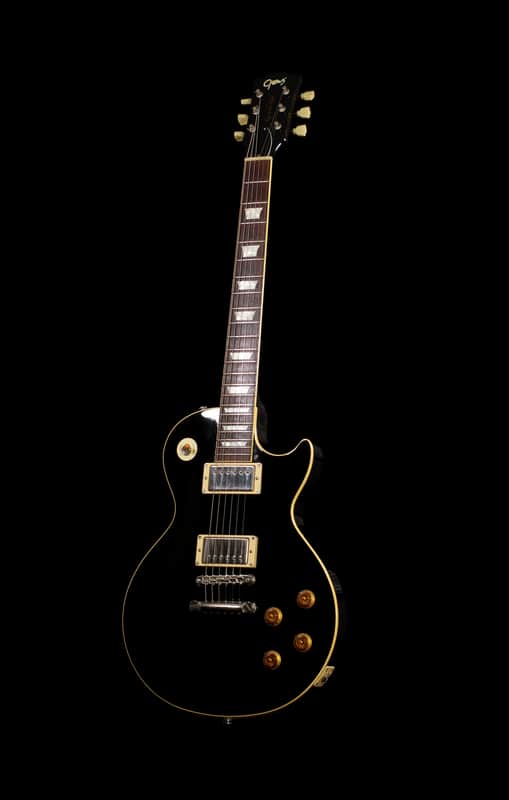 Crews Maniac Sound KTR-S Key To The Rock Standard Les Paul Ebony w/Gibson PAF Pickups image 1