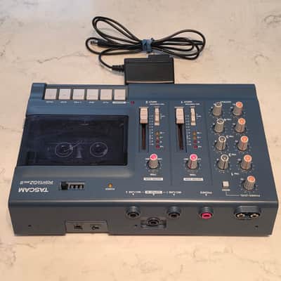 TASCAM Porta 02 mkII Ministudio 4-Track Cassette Recorder 2000s - Blue image 2