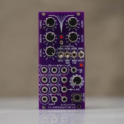 Blue Lantern CV Arpeggiator V3 Eurorack Synthesizer Module #58466 image 1