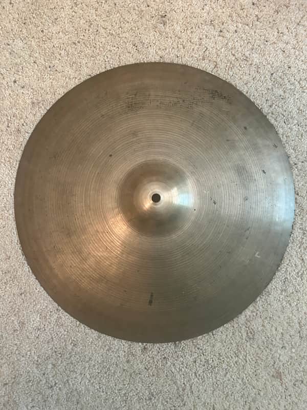 Vintage Zildjian 15” HiHat Cymbal image 1