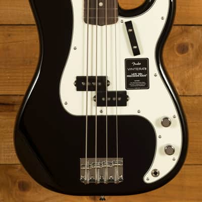 Fender Vintera III Late '60s Precision Bass - Rosewood - Black image 1