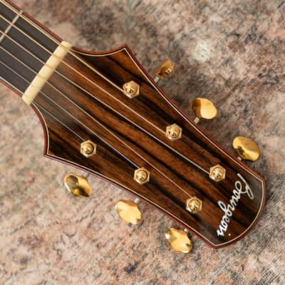 Bourgeois 2013 Luthier's Choice Small Jumbo "Face" Guitar - Bear Claw Spruce Top / Red Gum Eucalyptus Back and Sides image 22
