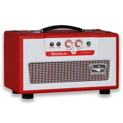 Tone King Gremlin All Tube 5 Watt Head Red Tolex image 9