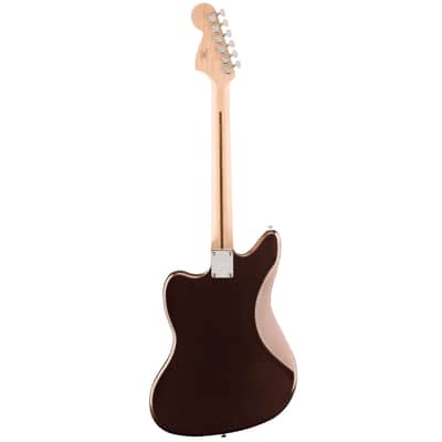 Fender Affinity Series Jaguar Electric Guitar in Mystic Metallic Brown image 8