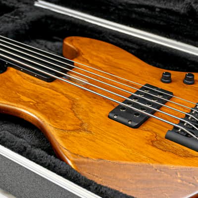 Marleaux/Moses Hybrid Fretless 5-String Bass with Active MEC Electronics, Carbon Graphite Neck - Stingray Reimagined image 3