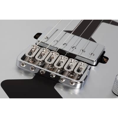 Schecter Machine Gun Kelly Razor Blade - Metallic Silver image 6