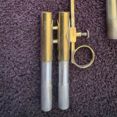 H.N. White King Silvertone Liberty #2 Trumpet 1936 - Sterling Silver and brass image 16