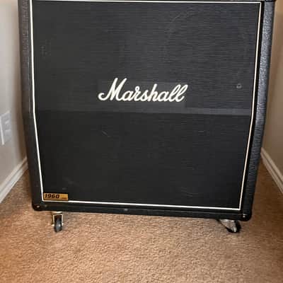 Marshall 1960A Lead 300-Watt 4x12" Angled Guitar Speaker Cabinet 2014 Black image 1