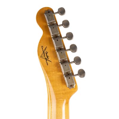 Used Fender Custom Shop Thinline Telecaster Tele Relic Dakota Red 2009 image 9