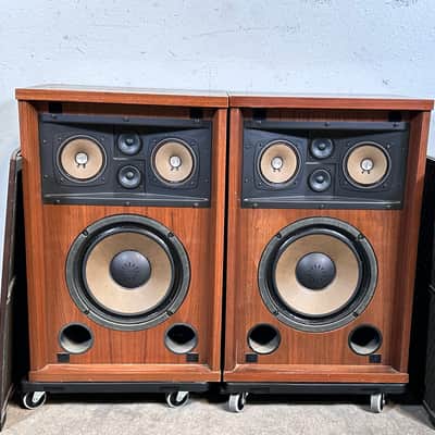 Vintage Sansui SP-1200 Stereo Speakers Pair image 1