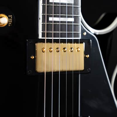 Epiphone Inspired By Gibson Custom Les Paul Custom - Ebony #4680 image 4