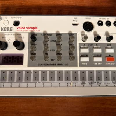 Korg Volca Sample 2 Digital Sample Sequencer 2020 - White