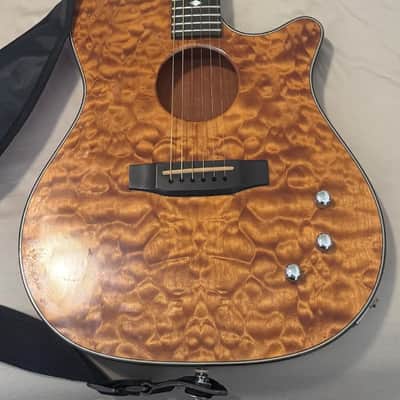 Carvin CC275 Craig Chaquico Thinline Acoustic Electric 2000s - Quilted Maple image 1