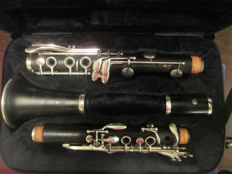Leblanc Concerto Bb silverplated clarinet - wooden professional level, overhauled with new pads image 1