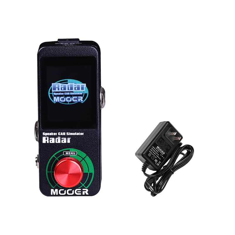Mooer Radar Speaker Simulator 30 Speaker Cab Cabinet Models 11 Mic Models 36 User Presets,price include the import duty for US buyer image 1