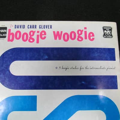 Charles Hansen Pub. 1957 David Carr Glover Boogie Woogie Intermediate Piano Book image 4